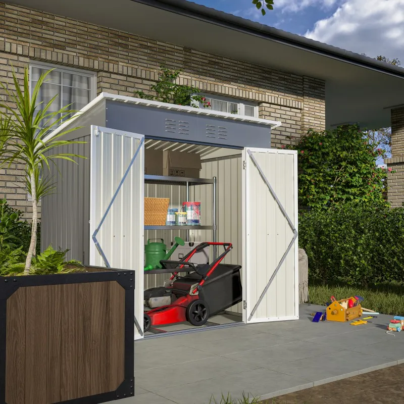 6'x4' Secure Outdoor Met