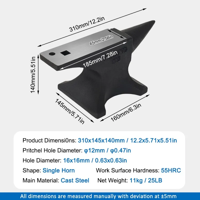 <strong>25lbs/11kg Cast Steel An</strong>